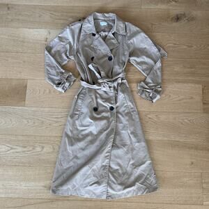 Lovers and Friends x Rachel Ridley Trench Coat Size S Tan